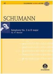 SCHUMANN - SYMPHONY N.3 IN EB MAJ OP.97 SC/CD SCHOTT SOHNE