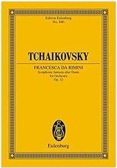 TCHAIKOVSKY - FRANCESCA DA RIMINI SCHOTT SOHNE