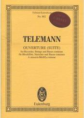 TELEMANN - SUITE A MINOR SCHOTT SOHNE