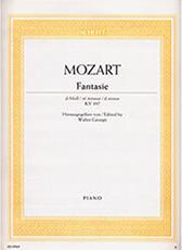 W.A. MOZART - FANTAISIE IN D MINOR KV 397 / ΕΚΔΟΣΕΙΣ SCHOTT SCHOTT SOHNE