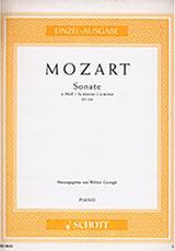 W.A. MOZART - SONATE IN A MINOR KV 310 / ΕΚΔΟΣΕΙΣ SCHOTT SCHOTT SOHNE