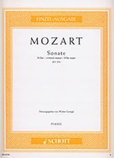 W.A. MOZART - SONATE IN B FLAT KV 570 / ΕΚΔΟΣΕΙΣ SCHOTT SCHOTT SOHNE