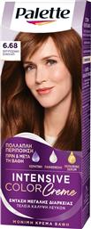 PALETTE INTENSIVE HAIR COLOR CREME KIT ΜΟΝΙΜΗ ΚΡΕΜΑ ΒΑΦΗ ΜΑΛΛΙΩΝ ΓΙΑ ΕΝΤΟΝΟ ΧΡΩΜΑ ΜΕΓΑΛΗΣ ΔΙΑΡΚΕΙΑΣ & ΠΕΡΙΠΟΙΗΣΗ 1 ΤΕΜΑΧΙΟ - 6.68 ΕΝΤΥΠΩΣΙΑΚΟ ΣΟΚΟΛΑΤΙ SCHWARZKOPF