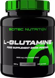 100% L-GLOUTAMINE AMINO ACID UNFLAVORED ΣΥΜΠΛΗΡΩΜΑ ΔΙΑΤΡΟΦΗΣ ΜΕ ΓΛΟΥΤΑΜΙΝΗ ΓΙΑ ΤΗΝ ΚΑΛΗ ΛΕΙΤΟΥΡΓΙΑ ΤΟΥ ΕΝΤΕΡΟΥ & ΤΗΝ ΑΠΟΚΑΤΑΣΤΑΣΗ ΤΩΝ ΜΥΩΝ ΜΕΤΑ ΤΗΝ ΑΣΚΗΣΗ 600G SCITEC NUTRITION