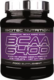BCAA 6400 ΑΜΙΝΟΞΕΑ ΔΙΑΚΛΑΔΙΣΜΕΝΗΣ ΑΛΥΣΙΔΑΣ 375TABS SCITEC NUTRITION