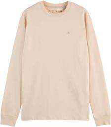 ΑΝΔΡΙΚΗ ΜΠΛΟΥΖΑ ΦΟΥΤΕΡ - RELAXED FIT LOGO LS 178768 SC7347 SCOTCH & SODA