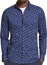 ΠΟΥΚΑΜΙΣΟ DITSY AOP 175483 SC7113 NAVY BLUE SAILBOAT AOP SCOTCH & SODA