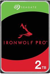 IRONWOLF PRO 3.5'' 2TB HDD ΕΣΩΤΕΡΙΚΟΣ ΣΚΛΗΡΟΣ ΔΙΣΚΟΣ SEAGATE από το ΚΩΤΣΟΒΟΛΟΣ