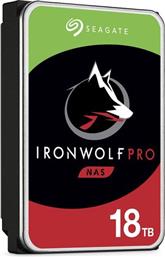 IRONWOLF PRO NAS 18TB 3.5'' SATA SSD ΕΣΩΤΕΡΙΚΟΣ ΣΚΛΗΡΟΣ ΔΙΣΚΟΣ SEAGATE