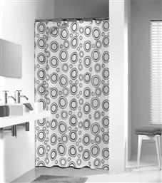 ΚΟΥΡΤΙΝΑ ΜΠΑΝΙΟΥ ΠΛΑΣΤΙΚΗ 180X200ΕΚ. GREY CIRCOLO 210781300 (ΥΛΙΚΟ: ΠΛΑΣΤΙΚΟ, ΧΡΩΜΑ: ΓΚΡΙ) - - SL-210781300 SEALSKIN