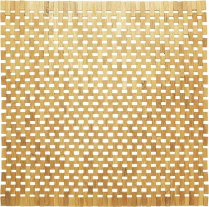 ΤΑΠΕΤΟ ΜΠΑΝΙΟΥ TEAK 60X60ΕΚ. WOODBLOCK 293326674 (ΥΛΙΚΟ: TEAK) - - SL-293326674 SEALSKIN