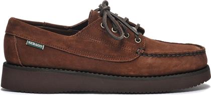 ΑΝΔΡΙΚΑ SUEDE ΠΑΠΟΥΤΣΙΑ BOAT ''ASKOOK SUEDE EVA'' - L7111GHW-920R ΜΑΥΡΟ SEBAGO