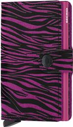 ΔΕΡΜΑΤΙΝΟ ΠΟΡΤΟΦΟΛΙ MINIWALLET ZEBRA FUCHSIA ΧΡΩΜΑ: ΡΟΖ SECRID από το ANSWEAR