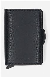 ΠΟΡΤΟΦΟΛΙ ΧΡΩΜΑ: ΜΑΥΡΟ, PORTFEL TWINWALLET CRISPLE TC-BLACK SECRID