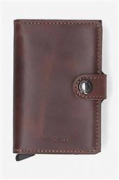 ΠΟΡΤΟΦΟΛΙ PORTFEL MINIWALLET VINTAGE MV-CHOCOLATE SECRID από το ANSWEAR