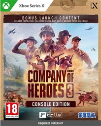 COMPANY OF HEROES 3 CONSOLE EDITION - XBOX SERIES X SEGA