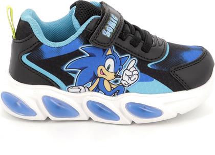ΠΑΙΔΙΚΟ ΑΘΛΗΤΙΚΟ ΠΑΠΟΥΤΣΙ ΓΙΑ ΑΓΟΡΙ SONIC ΜΕ ΦΩΤΑΚΙΑ ΧΡΩΜΑΤΟΣ ΜΑΥΡΟ SC001039 SEGA