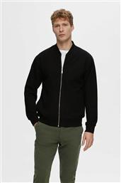 ΑΝΔΡΙΚΗ ΖΑΚΕΤΑ ΜΟΝΟΧΡΩΜΗ RELAXED FIT - 16092589 ΜΑΥΡΟ SELECTED