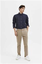 ΑΝΔΡΙΚΟ CHINO ΠΑΝΤΕΛΟΝΙ SLIM FIT - 16087663 ΜΠΕΖ SELECTED από το NOTOS