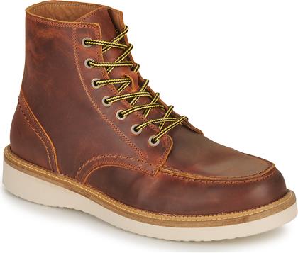 ΜΠΟΤΕΣ SLHTEO NEW LEATHER MOC-TOE BOOT SELECTED από το SPARTOO