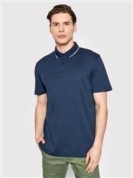 POLO LEROY 16082844 ΣΚΟΥΡΟ ΜΠΛΕ REGULAR FIT SELECTED HOMME