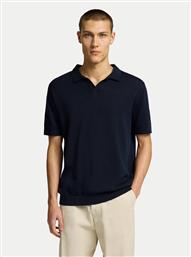 POLO MATTIS 16096197 ΣΚΟΥΡΟ ΜΠΛΕ REGULAR FIT SELECTED HOMME
