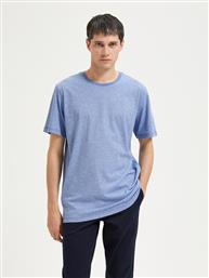 T-SHIRT 16087843 ΜΠΛΕ REGULAR FIT SELECTED HOMME