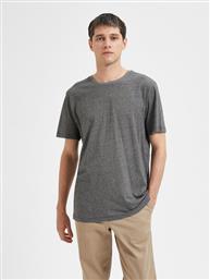 T-SHIRT 16087843 ΓΚΡΙ REGULAR FIT SELECTED HOMME