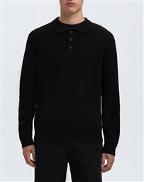 SLHDANE LS KNIT STRUCTURE POLO NECK SELECTED
