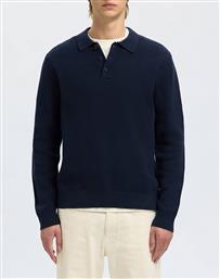 SLHDANE LS KNIT STRUCTURE POLO NECK SELECTED