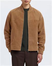 SLHLARS SUEDE BOMBER JKT #S SELECTED