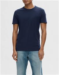 SLHNEWPIMA SS O-NECK TEE NOOS SELECTED