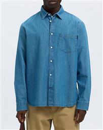 SLHREGCARLO DENIM LS SHIRT NOOS SELECTED