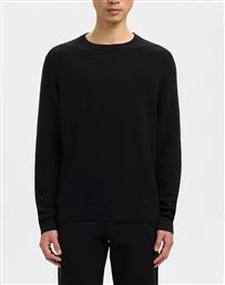 SLHROSS LS KNIT STRUCTURE CREW NECK NOOS SELECTED
