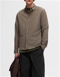 SLHSLIMOWEN-BRUSHED SHIRT LS NOOS SELECTED