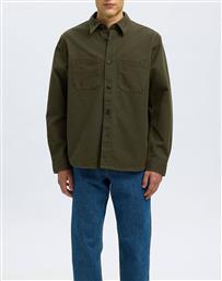 SLHTRAVIS TWILL OVERSHIRT LS NOOS SELECTED