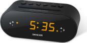 SRC 1100 B RADIO ALARM CLOCK BLACK SENCOR