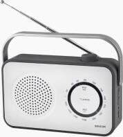 SRD 2100W PORTABLE FM / AM RADIO RECEIVER WHITE SENCOR