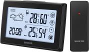 SWS 2850 COLOR WEATHER STATION WITH WIRELESS TEMPERATURE AND HUMIDITY SENSOR SENCOR