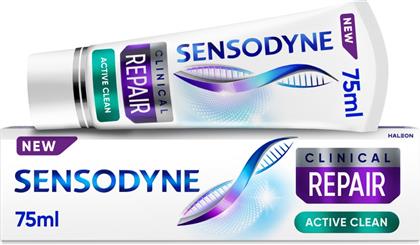 ΟΔΟΝΤΟΚΡΕΜΑ ACTIVE CLEAN CLINICAL REPAIR 75ML SENSODYNE