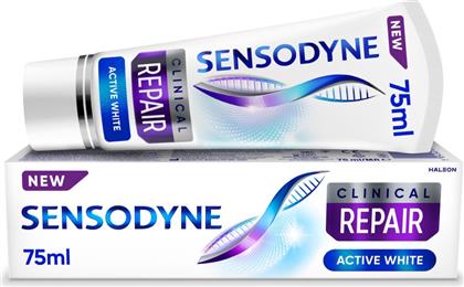 ΟΔΟΝΤΟΚΡΕΜΑ ACTIVE WHITE CLINICAL REPAIR 75ML SENSODYNE