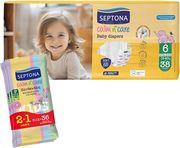 CALM N' CARE ΠΑΝΕΣ EXTRA LARGE NO6 (13-20KG) 38ΤΜΧ +ΔΩΡΟ KIDS TRAVEL PACK (2+1) SEPTONA