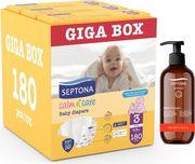 CALM N' CARE ΠΑΝΕΣ MIDI NO3 (4-9KG) 180 (3X60ΤΕΜ) GIGA BOX + ΔΩΡΟ ΚΡΕΜΑ ΧΕΡΙΩΝ 300ML SEPTONA