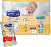 CALM N' CARE ΠΑΝΕΣ MINI NO2 (3-6KG) 30 ΤΜΧ +ΔΩΡΟ KIDS SAMPOO&BATH UNISEX 200ML SEPTONA