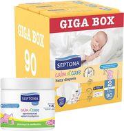 CALM N' CARE ΠΑΝΕΣ MINI NO2 (3-6KG) 90PCS (3X30ΤΕΜ) GIGA BOX +ΔΩΡΟ ΚΡΕΜΑ ΣΥΓΚΑΜΑΤΟΣ 250ML SEPTONA από το e-SHOP