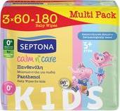 ΜΩΡΟΜΑΝΤΗΛΑ CALM N' CARE ΚIDS ΠΑΝΘΕΝΟΛΗ MULTIPACK 3Χ60 ΤΜΧ SEPTONA