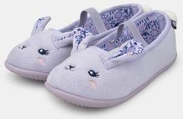 ΠΑΙΔΙΚΕΣ ΠΑΝΤΟΦΛΕΣ ΓΙΑ ΚΟΡΙΤΣΙΑ PURPLE BUNNIES (ΜΕΓΕΘΗ 24-32) - ΜΩΒ SERGENT MAJOR