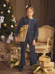 ΠΑΙΔΙΚΗ ΟΛΟΣΩΜΗ ΦΟΡΜΑ ΓΙΑ ΚΟΡΙΤΣΙΑ NAVY CORDUROY - ΜΠΛΕ SERGENT MAJOR