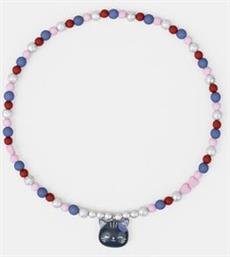 ΠΑΙΔΙΚΟ ΚΟΛΙΕ ΓΙΑ ΚΟΡΙΤΣΙΑ BEADED CAT - ΑΣΗΜΙ SERGENT MAJOR
