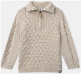 ΠΑΙΔΙΚΟ ΠΟΥΛΟΒΕΡ ΓΙΑ ΑΓΟΡΙΑ FORMAL BEIGE - ΛΕΥΚΟ SERGENT MAJOR